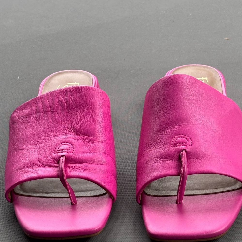 Franco Sarto Women's Loran Pink Sandals - Picture 6 of 9